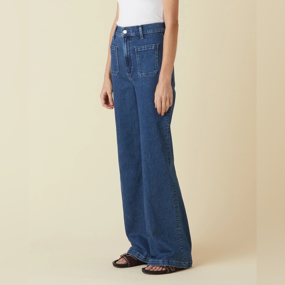 LE JEAN Virginia Wide Leg Jean in Lovesong NWT. Size 23 & 29. - Picture 2 of 4